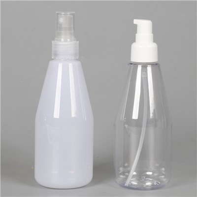 250 ml plastových fliaš s viečkami Balenie starostlivosti o pleť